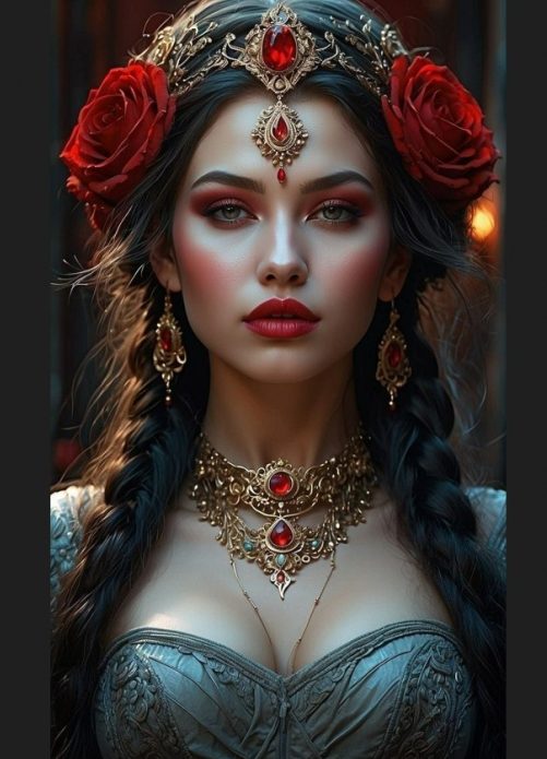 Foto da taróloga Victória