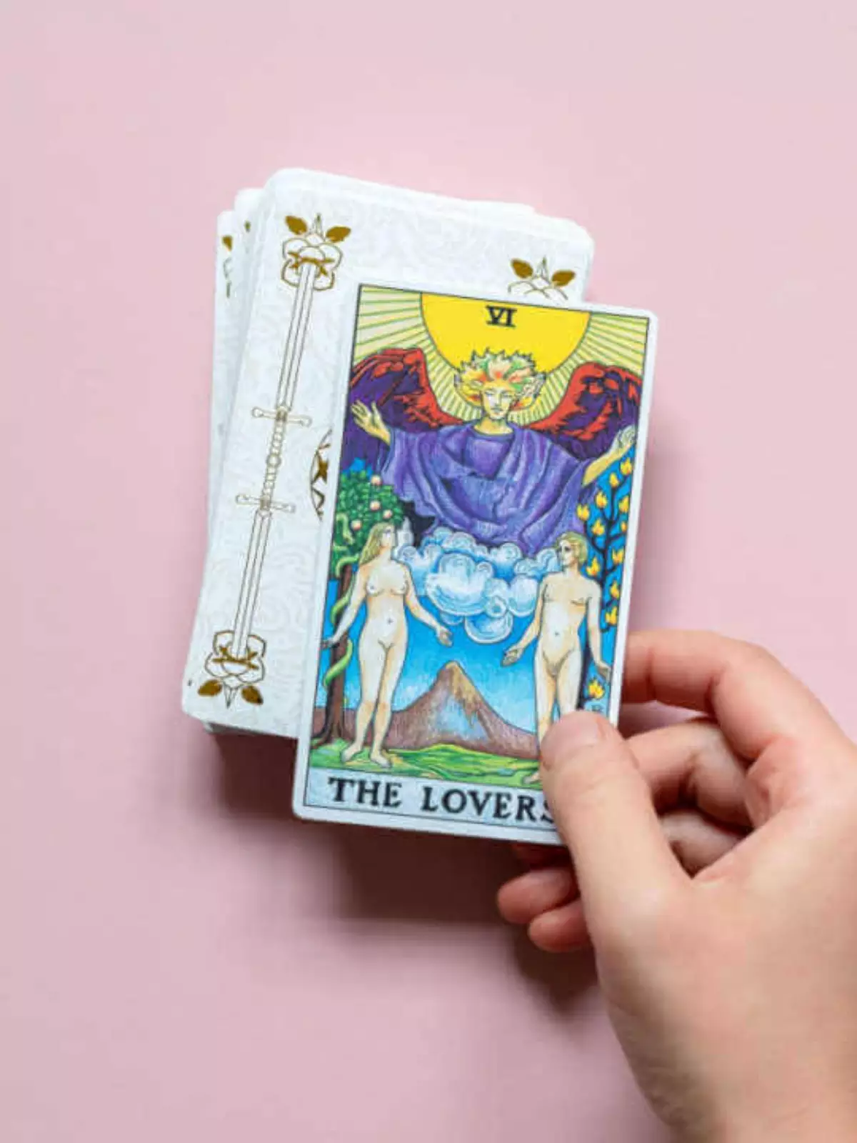 Carta Os Enamorados no tarot